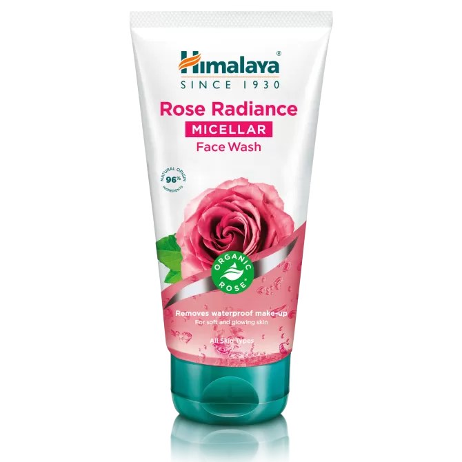 Мицеларен гел за измиване на лице с РОЗА, Himalaya Wellness, 150 ml