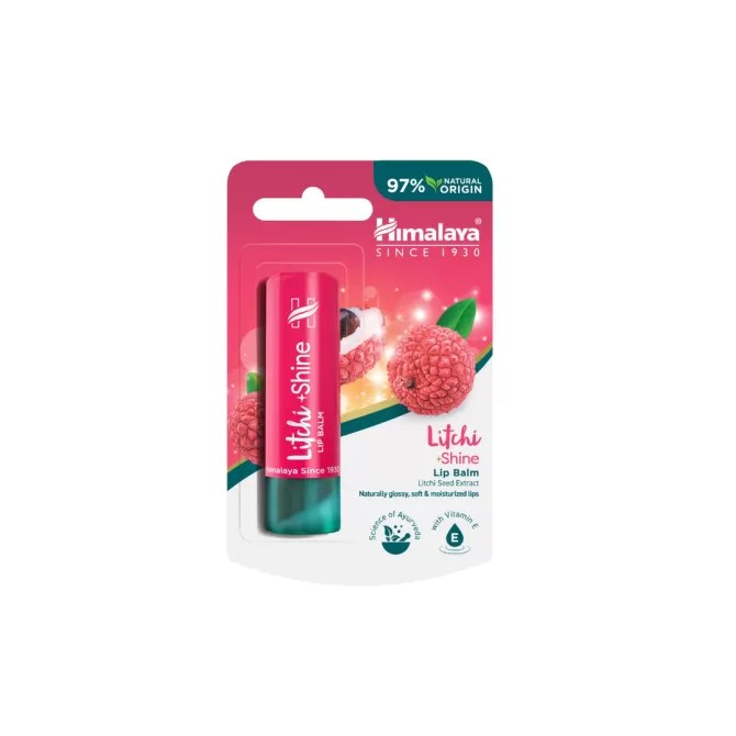 Балсам за устни с Личи стик, Himalaya Wellness, 4,5 g