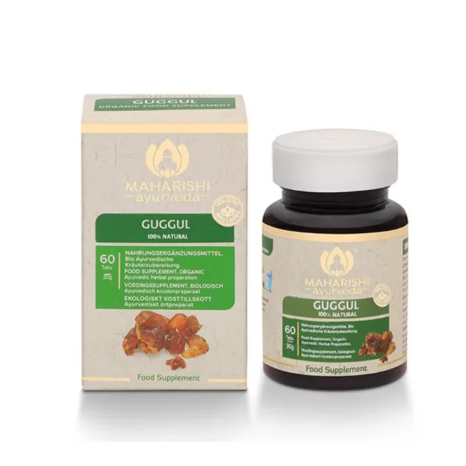 Органик Гугул, Махариши Аюрведа, 60 таблетки x 490 mg