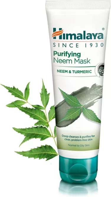 Почистваща маска за лице с нийм,  Himalaya Wellness, 75 ml